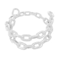 thumbnail image 1 of Greenfield Boat Anchor Rode 2116-W Steel Chain; 1370 Pound Working Load Limit; 5/16 Inch Diameter x 5 Foot Length; Vinyl Coated; White; Stainless Steel; Chain Only, 1 of 4