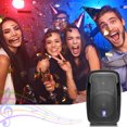 thumbnail image 7 of Technical Pro 4000 Watts 15'' Two way ABS Molded Active Bluetooth Loudspeaker with USB / SD Card Inputs, Handles  for Easy Transport, Travel, 7 of 7