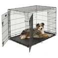 thumbnail image 3 of MidWest Homes for Pets 42-Inch Two-Door iCrate Folding Dog Crate with Divider Panel, Leak-Proof Tray & Secure Latches – Metal Wire Kennel for Large Breeds – Portable, Durable & Easy to Assemble, 3 of 8