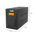 thumbnail image 2 of 1500VA UPS Battery Backup Computer Uninterruptible Power Supply Units & Surge Protector 900W LCD Display, 2 of 6