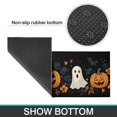 thumbnail image 7 of Kitchen Rug Set Of 2 Non Slip Kitchen Mats for Floor,Halloween Pumpkin Spooky Ghost Bat BOO Kitchen Floor Mat for Bathroom,Room Farmhouse (47x17+30x17 Inches), 7 of 7