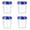 Clear 4PCS, variant on 120ml Measuring Cup With Lid Leak Proof Seasoning Container Reusable And Stackable Plastic Dipping Container
