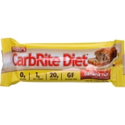 Doctor's CarbRite Diet Bar, Banana Nut , 21g Protein, 12 Ct