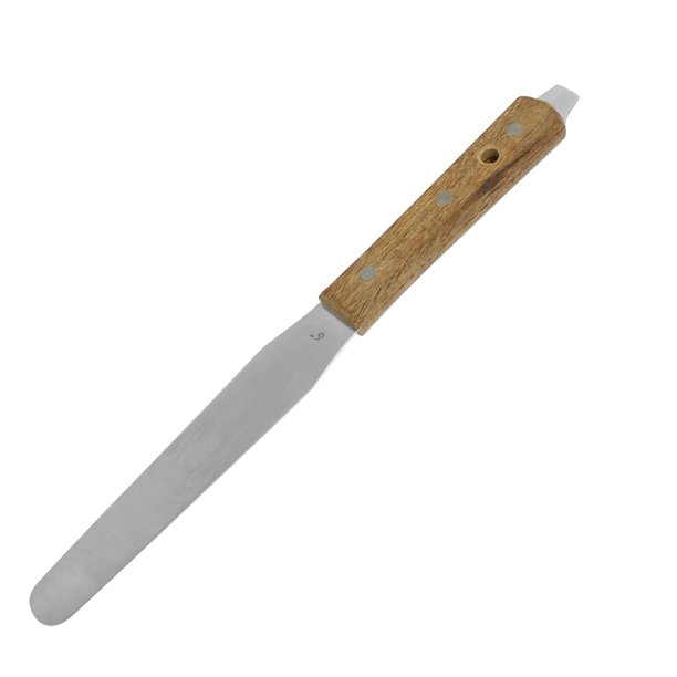 Unique Bargains Unique Bargains 6" Stainelss Steel Palette Acrylic