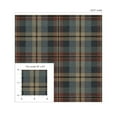 thumbnail image 7 of Harry & Grace Americana Thornbury Tailored Plaid Peel and Stick Wallpaper - 20.5 in. W x 18 ft. L Roll, 7 of 7