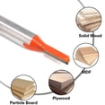 thumbnail image 3 of Straight Router Bit Perma-SHIELD Coating, Single Flute Cutter 3Mm 4Mm 5Mm, Industrial Quality Smooth Cutting For Laminated Board Plywood Pack Of 3, 3 of 5