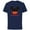 Navy, variant on Disney Mickey Mouse Red Shorts Icon Sobrino Familia Spanish- Short Sleeve Cotton T-Shirt for Adults - Customized-Black