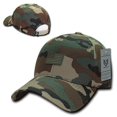 thumbnail image 2 of Rapid Dominance Structured Rubber USA Flag Baseball Cap Hat A07-USA (Woodland), 2 of 3