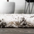 thumbnail image 6 of JONATHAN Y LONDON SHAG 2 x 8 Runner Rug, Algaida Moroccan Diamond - Beige/Dark Gray, SHG104A-28, 6 of 9
