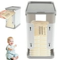 thumbnail image 1 of Torre de Almacenamiento de Leche Materna - Almacenamiento Conveniente para Bolsas de Leche para Congelador - Almacena Leche de Manera Eficiente en la Torre Organizadora Del Congelador - Contenedores, 1 of 11