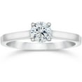 thumbnail image 1 of 5/8ct Diamond Solitaire Engagement Ring 14K White Gold, 1 of 3