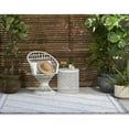 thumbnail image 4 of Momeni Hampton Geometric Blue Indoor Outdoor Rug 4'1" X 6', 4 of 10