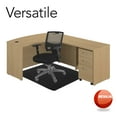 thumbnail image 6 of Resilia Office Desk Chair Mat - for Carpet ( with Grippers ) Updated Black Swirl Spiral Pattern, 36 Inches x 48 Inches, Made in The USA, 6 of 9