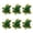 Green, variant on sunsanly 6Pcs Metallic Pom Poms Cheerleading Elastic Hair Ropes Stage Performance Elastic Band Bracelet with Star Decor Celebration Volleyball Game Wrist Flower
