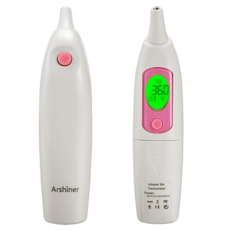 Fast and accurate Infrared Ear Thermometer Auto Shut Off LCD Digital Display for Baby Adult