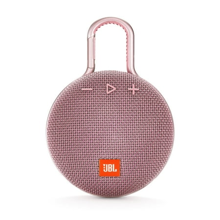 UPC: 0050036354233 | JBL Clip 3 Dusty Pink Portable Bluetooth Speaker