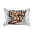 thumbnail image 7 of Yayeee Pillowcase King Size Set of 2 Satin Wrinkle Resistant Pillow Case, Game Day, 7 of 7