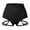 Black, variant on Women's Booty Shorts with Garters High Waisted Workout Pole Dance Yoga Hot Pants Stretchy Lifting Sports Leisure Pure Color Summer Casual Shorts Black XL