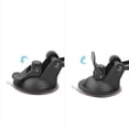 thumbnail image 3 of Trípode con base de ventosa para cámara DSLR de triple taza para coche + Adaptador universal giratorio de 360 ​​grados con tornillo de 1/4 de pulgada Soledad Coche de la cámara de succión del sostenedor de taza, 3 of 10