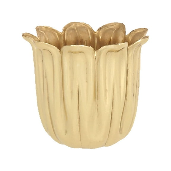 B&P Lamp® Stamped Brass Candle Cup, 1 1/2" Ht.