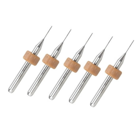 

5 Pcs 0.4mm Drill Bits for 3D Printer Extruder Nozzle Head Cleaner Kit