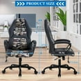 thumbnail image 7 of Massage Gaming Chair Comfortable Ergonomic Office Chair Racing Computer Desk Chair with Adjustable Backrest and Height, Camo, 7 of 7