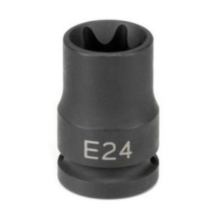 

Grey Pneumatic Corp. 2118ET 1/2 Drive X E18 External Star Impact Socket