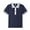 Navy, variant on WOYY Toddler Boys Classic Fit School Uniform Polo Shirt Short Sleeve Undershirt, Sizes 2-13