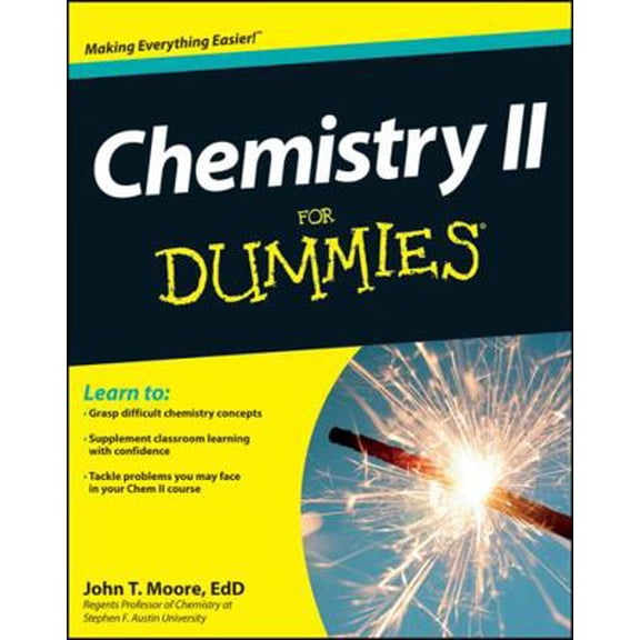 Pre-Owned Chemistry II For Dummies (Paperback) 1118164903 9781118164907
