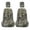 Green Camouflage, variant on KUIFORTI Deer Head UTV Seat Covers Water-Resistant Seats Cover for UTV Soft Fits with Rhino Bucket Seat Cover with Headrest Covers for Yamaha Rhino 700 660 450 2004-2021