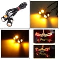 thumbnail image 2 of Par de Tornillos LED Lámpara de Perno Luz de licencia de Matrícula de Coche 12V para Moto 2 piezas Yotijar Señales de giro de motocicletas, 2 of 10