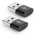 thumbnail image 3 of Fine Workmanship USB Interface Standard Type-C Adapter, USB Adapter, Compatible For OTG Silver,Black,Gold,Red,Pink, 3 of 8