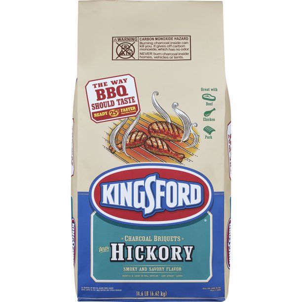 Kingsford Original Charcoal Briquettes with Hickory, 14.6 lbs Walmart