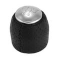 thumbnail image 1 of Perilla de cambio de marcha manual de 5 velocidades Unique Bargains, palanca de cambios de automóvil para Alfa Romeo 159 2005-2012, plástico cuero sintético negro tono plateado, 1 Pc, 1 of 1