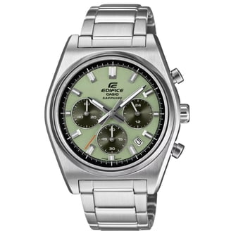 Casio Edifice Men's Watch with Sapphire Crystal, Stainless Steel