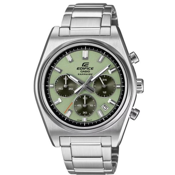 Casio Men's Edifice Chronograph Stainless Steel Sport Watch EFB-730D-3A