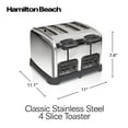 Hamilton Beach Classic 4 Slice Toaster with SureToast Technology