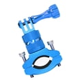 thumbnail image 3 of Inteprter Manillar Bicicleta Tija Sostenedor Del Montaje 360°Rotación Adaptador para Accesorios de cámara y óptica Azul, 3 of 3