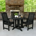thumbnail image 2 of Highwood's 36" Round 3-pc Lehigh Dining Set - Dining Height, Outdoor, Eco-friendly, Synthetic Wood, 2 of 8