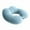 Sky Blue, variant on VALSEEL Neck Pillows for Pain Relief U-shaped Hump Traveler's Neck Is Soft, Breathable And Stretchy
