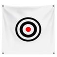 thumbnail image 1 of 58" x 58" Golf Target Cloth Golf Hitting Cloth Hitting Practice Target Golf Training Aids Indoor Outdoor WHITE, 1 of 5