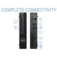 thumbnail image 5 of Dell OptiPlex 3080 Mini PC, Intel Core i3-10105T Upto 3.9GHz, 8GB RAM, 256GB NVMe SSD, HDMI, DisplayPort, Wi-Fi, Bluetooth, Windows 10 Pro, 5 of 7