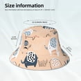 thumbnail image 6 of Naloa Cute Ink Drawn Elephants Reflective Double-Sided Bucket Hat, Sun Hat, Soft and Breathable for Gardening, Beaching, Camping, Hiking, Fishing, 6 of 9