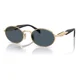 thumbnail image 1 of Gafas de sol Prada PR65zs ZVN09t 55, color dorado, montura dorada, color varilla dorada, lente dorada, color gris, 1 of 1