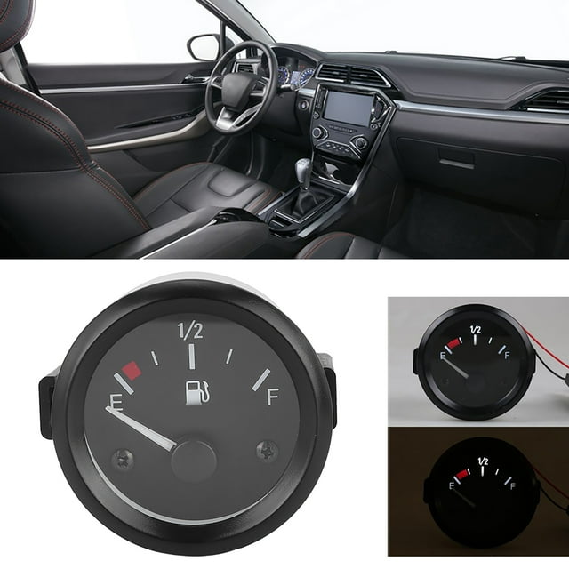 Sensor Medidor de combustible de 2 pulgadas con indicador de puntero del sensor de combustible Piezas universales de 12 V ANGGREK Otros