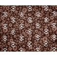 thumbnail image 4 of oneOone Polyester Lycra Rose Brown Fabric Floral & Geometric Craft Projects Decor Fabric Printed By The Yard 56 Inch Wide, 4 of 4