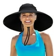thumbnail image 3 of Kcolen Sun Hat for Women Travel Breathable Sun Hat with UPF for Outdoor Activities Adjustable Wide Brim Design for Men and Women, 3 of 7
