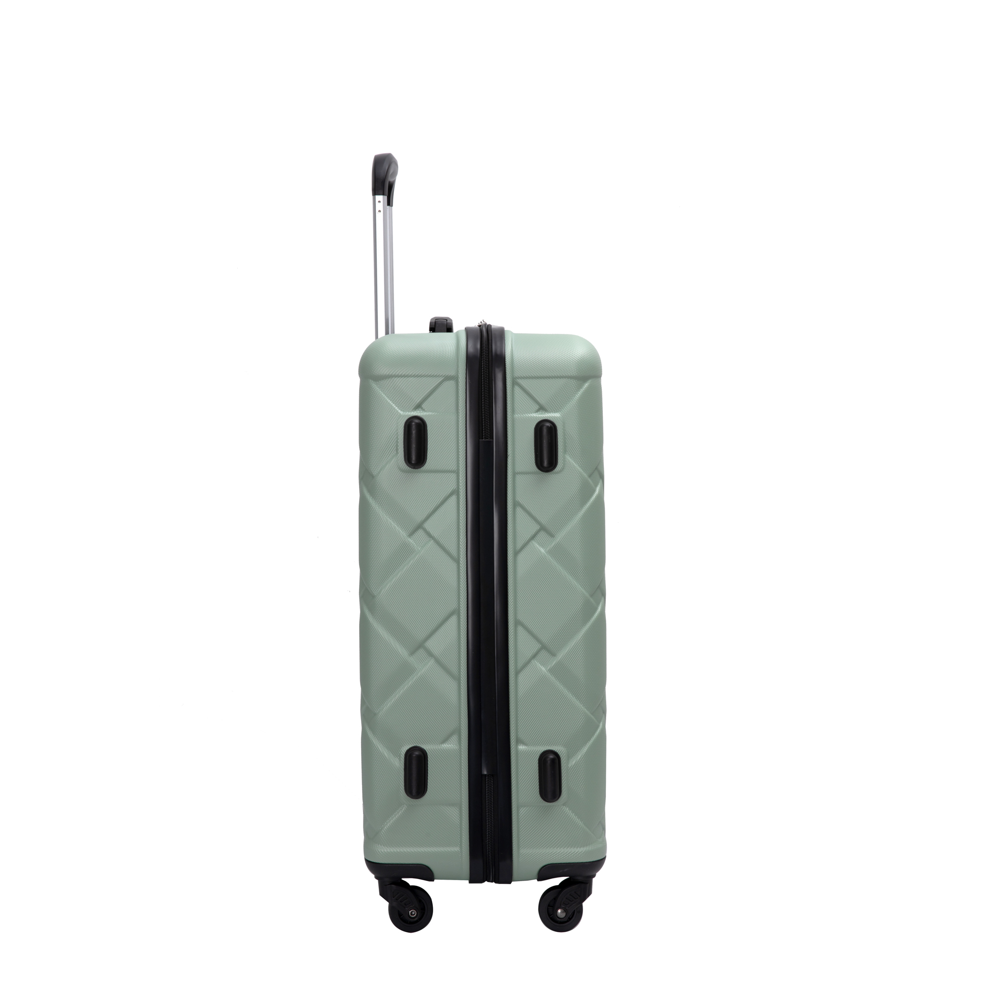 8-Piece Set Hardshell Luggage Sets with Spinner Wheels ABS Suitcase Lightweight Durable Suitcase(20/24/28+portable handbag + 4 pieces storage bag set)
