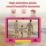 AEEZO 10-inch Kids Tablet, HD IPS Display Tablet for Kids, 6GB RAM, 64GB ROM, Quad-Core Processor, Kidoz Pre Installed& Kids Education, Parental Control,-Proof Case (Pink)