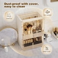 thumbnail image 2 of Makeup Organizer with Drawers,Skincare Organizer for Vanity,Storage Box with Cover,Large Cosmetic Display case for Dresser, Bathroom Countertop, 2 of 8